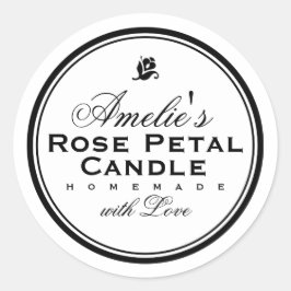 ADESIVO REDONDO VINTAGEM MODERNA | VINHETA PERSONALIZADA