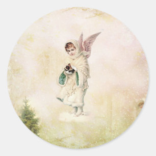 Adesivo Redondo Vintagens vitorianas