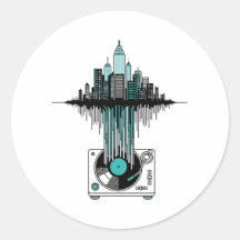 Vinyl City Soundwave | Jogador de Registro Minimal
