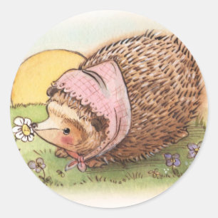 Adesivo Redondo Violet the Hedgehog