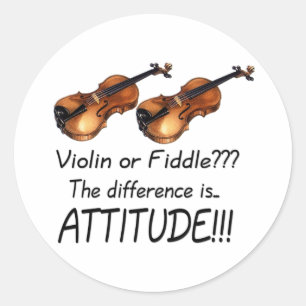 Adesivo Redondo Violin ou Fiddle???