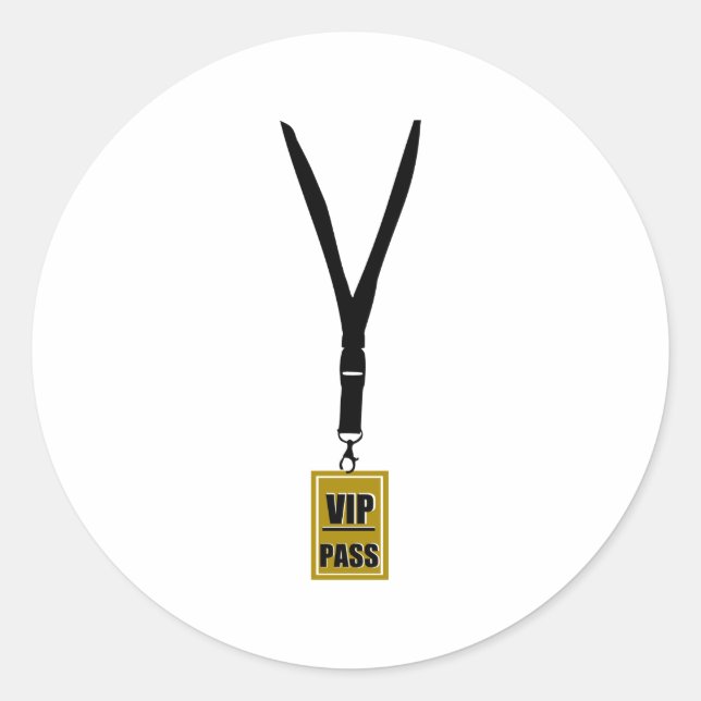 ADESIVO REDONDO VIP (Frente)