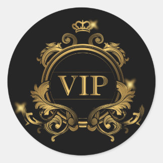 Adesivo Redondo VIP Pessoa Muito Importante