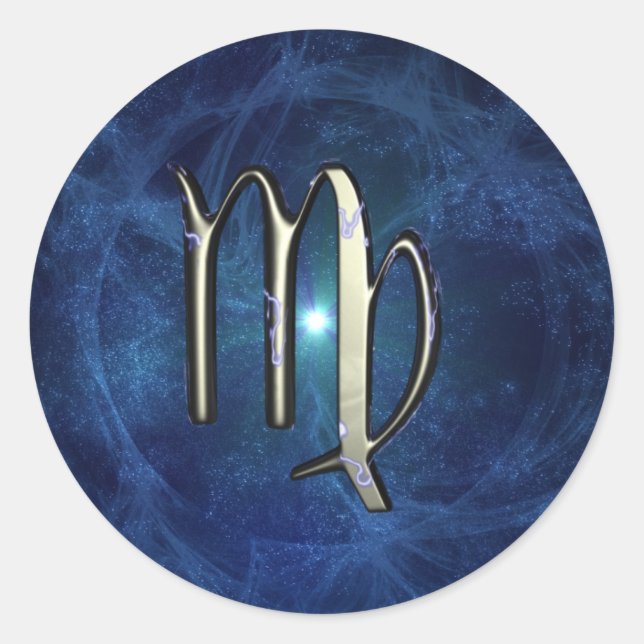 Adesivo Redondo Virgem (Frente)