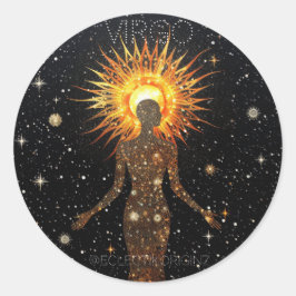 Adesivo Redondo Virgem