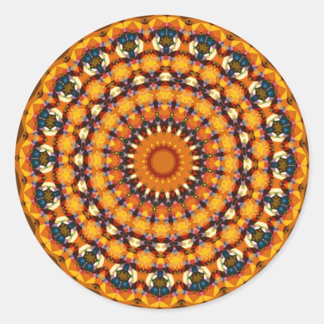 Adesivo Redondo Visionários de Arte (Frente)