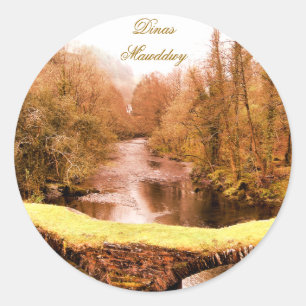 ADESIVO REDONDO VISÕES DAS PAREDES