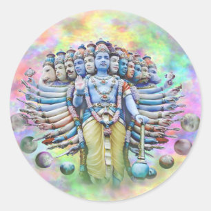 Adesivo Redondo Viswarupa - o formulário universal