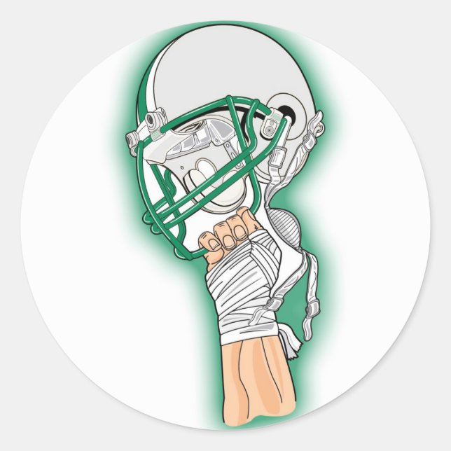 Adesivo Redondo vitória (Frente)