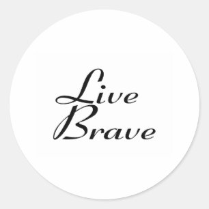 Adesivo Redondo Vivo brave
