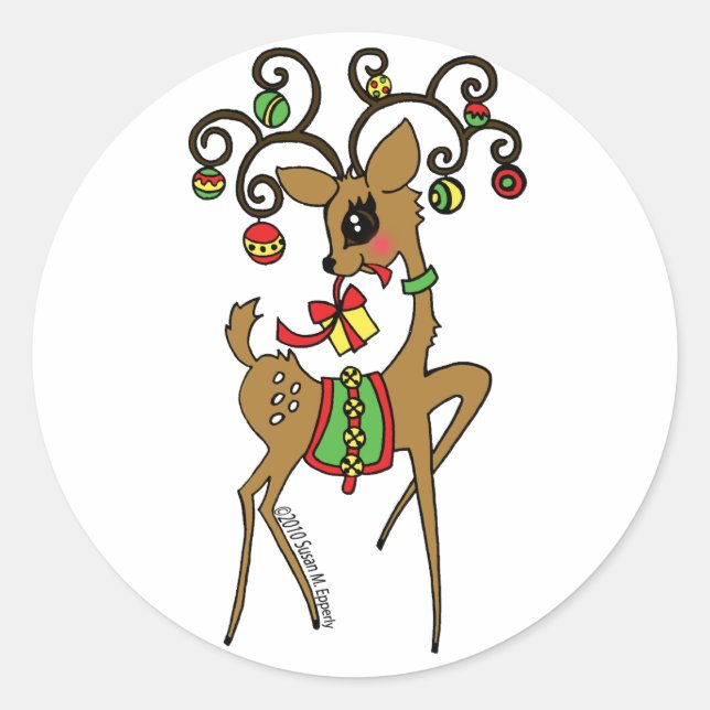 Adesivo Redondo Vixen (Frente)