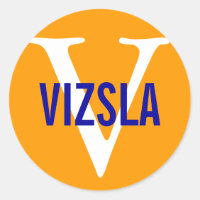 Vizsla Breed Monograma Design