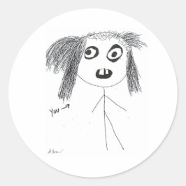 Adesivo Redondo Você