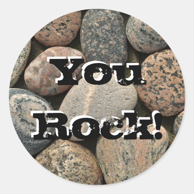 Adesivo Redondo Você! (Frente)