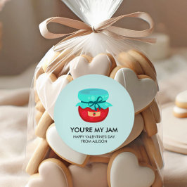 Adesivo Redondo Você é o meu Namorados, sala de aula de crianças