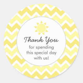 Adesivo Redondo Você é o meu obrigado de café