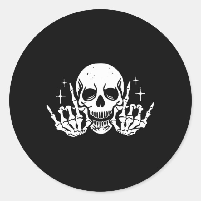 Adesivo Redondo Você Inspira Meu Assassino Serial Interno - Frente (Frente)