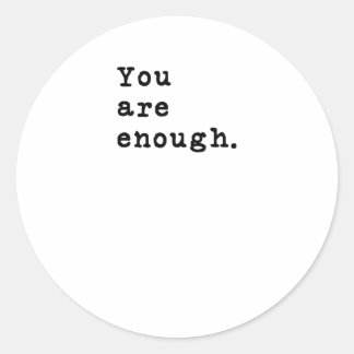 Adesivo Redondo Você Já Chega De Estilo De Máquina De Estilo De Má