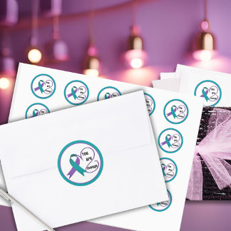 Adesivo Redondo "Você Já É O Suficiente" Curando A Esperança, cita