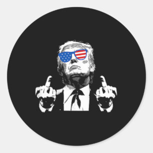 Adesivo Redondo Você Perdeu Trump 2024 Americano