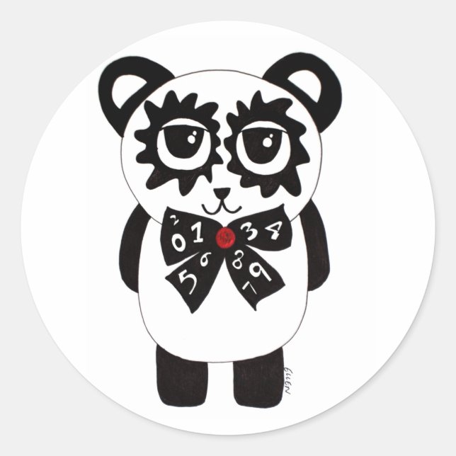 Adesivo Redondo Você Pode Contar Comigo (Frente)