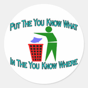 Adesivo Redondo Você sabe onde