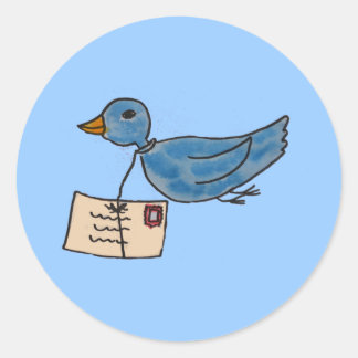 Adesivo Redondo Você tem correio