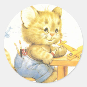 Adesivo Redondo Voe alto - boa sorte