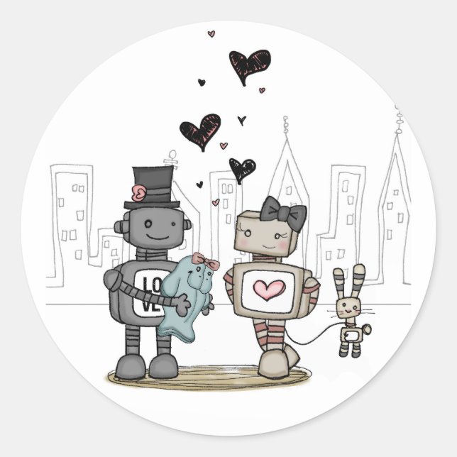 Adesivo Redondo vol25 - do coração (Frente)