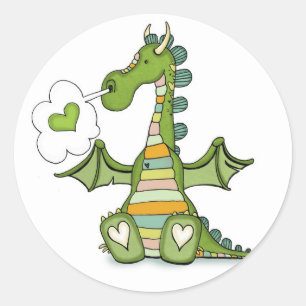 Adesivo Redondo vol25- puff of love