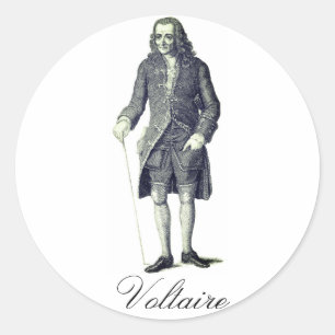 Adesivo Redondo Voltaire