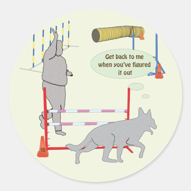 Adesivo Redondo Volte Para Mim (Frente)