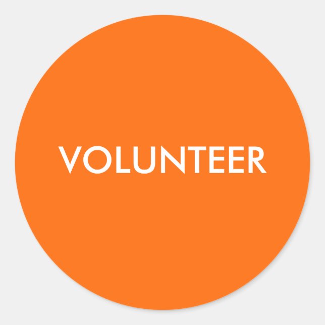 ADESIVO REDONDO VOLUNTÁRIO (Frente)