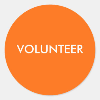 ADESIVO REDONDO VOLUNTÁRIO
