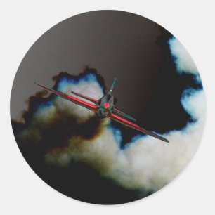 Adesivo Redondo Voo 3
