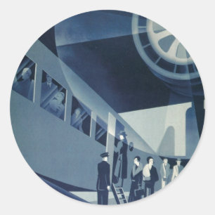 Adesivo Redondo Voo Med A-B Aerotransporte