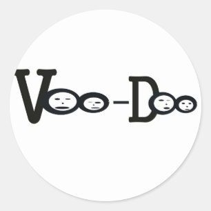 Adesivo Redondo vooDoo