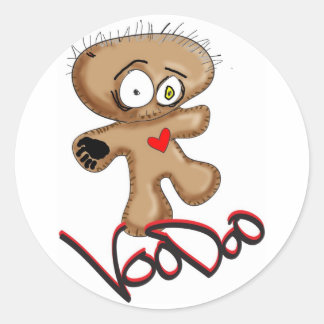 Adesivo Redondo voodoodoll