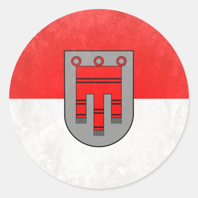 Adesivo Redondo Vorarlberg (Frente)