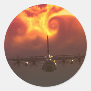 Adesivo Redondo Vortex C-130