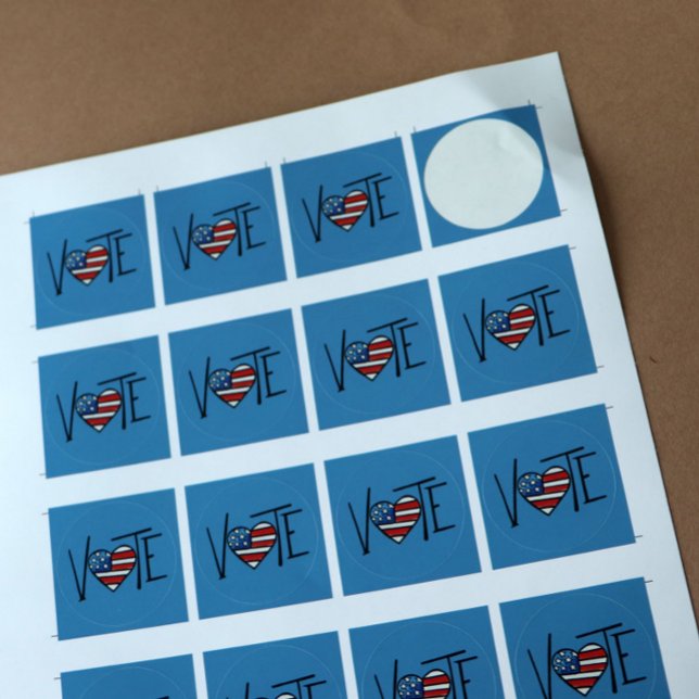 ADESIVO REDONDO VOTAÇÃO (Criador carregado)