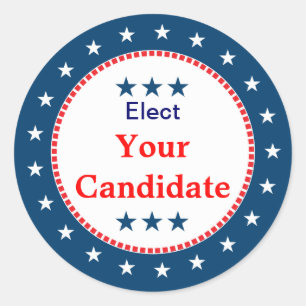 Adesivo Redondo Votação 2012