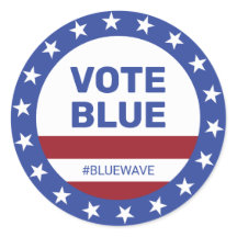 Votação Blue Stars Stripes Blue Wave Eleição