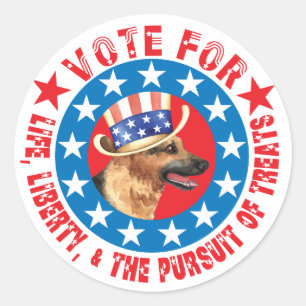 Adesivo Redondo Votação no GSD