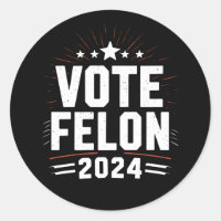 Vote Criminoso Trump 2024 Eleição Divertida Voto 