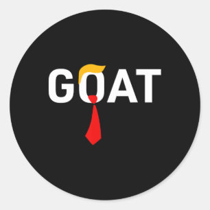 Adesivo Redondo Vote Trump 2024 Apoio Engraçado Republicano Pro Am