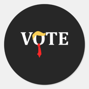 Adesivo Redondo Vote Trump Hair Tie