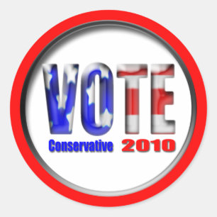 Adesivo Redondo Voto