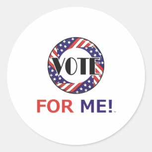 Adesivo Redondo Voto do T para mim