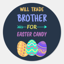 Vou Trocar O Irmão Por Páscoa.
